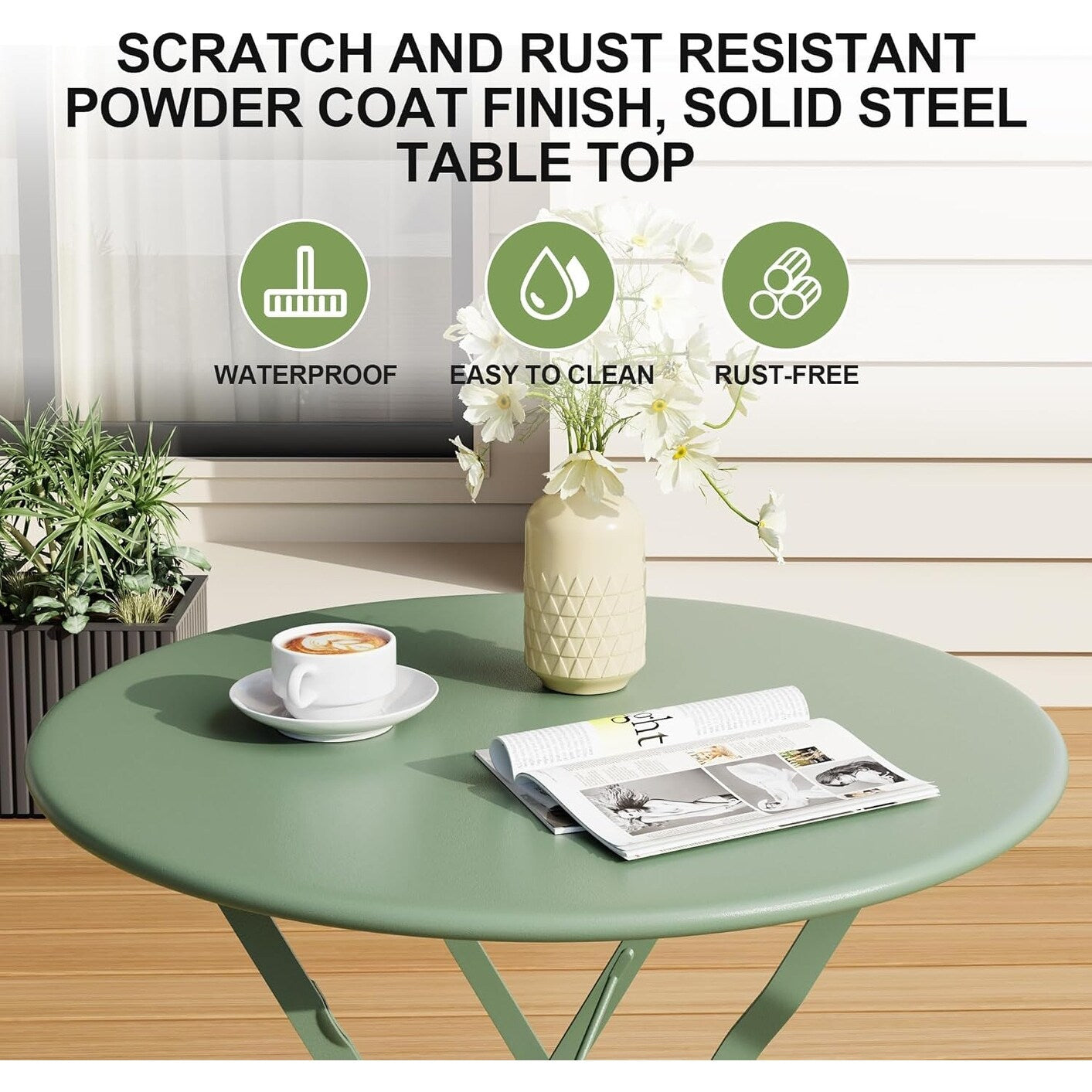 Ensembles bistro de patio 3 pièces