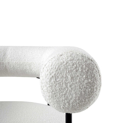 Fauteuil Fulbourn Boucle Blanc