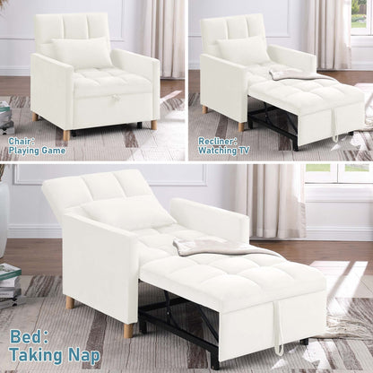 Fauteuil-lit convertible Aukfa avec oreiller