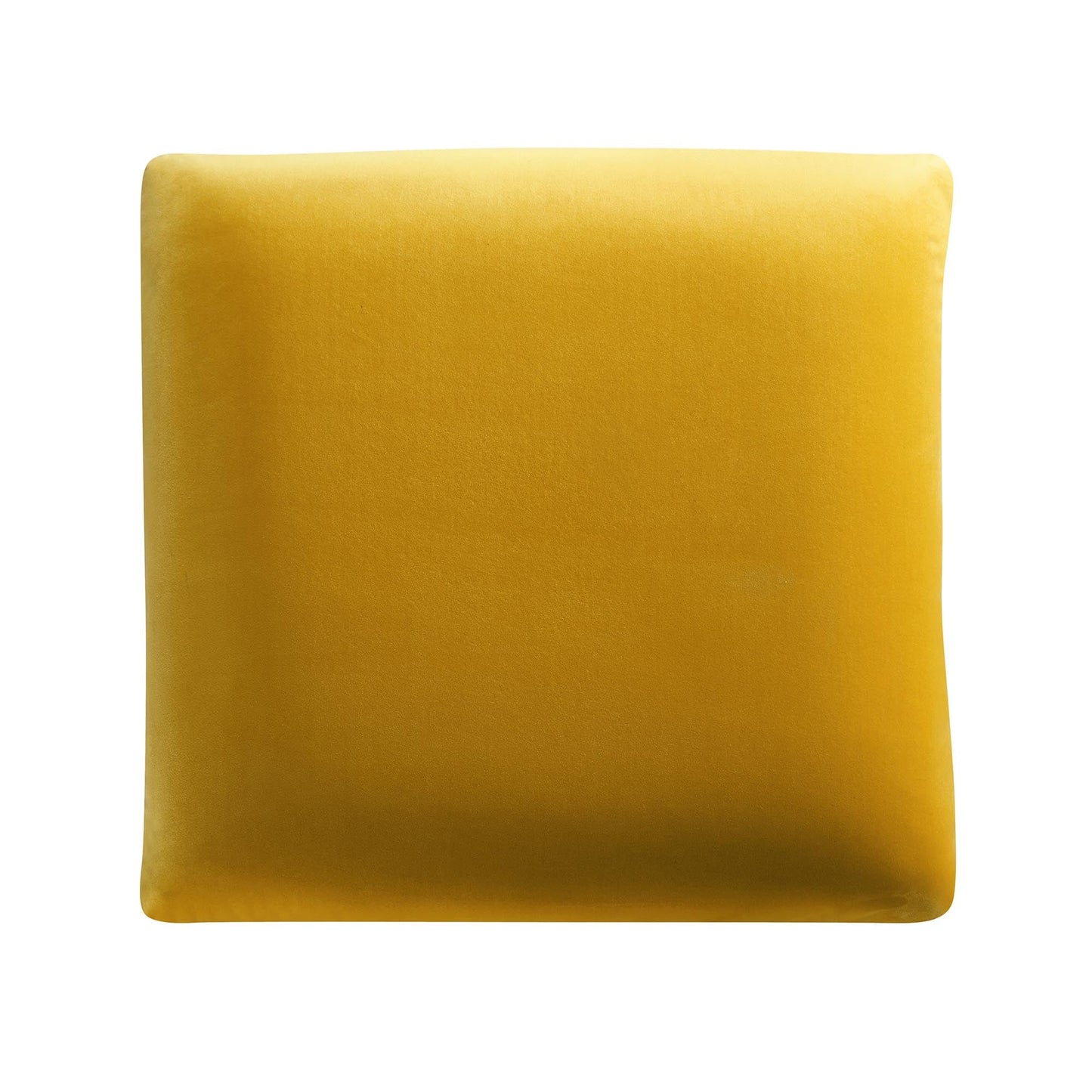 Pouf Gianni, velours verge d'or