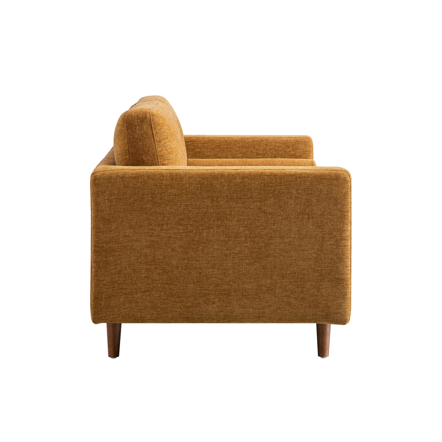 Canapé 2 places Henrietta, chenille miel épicé