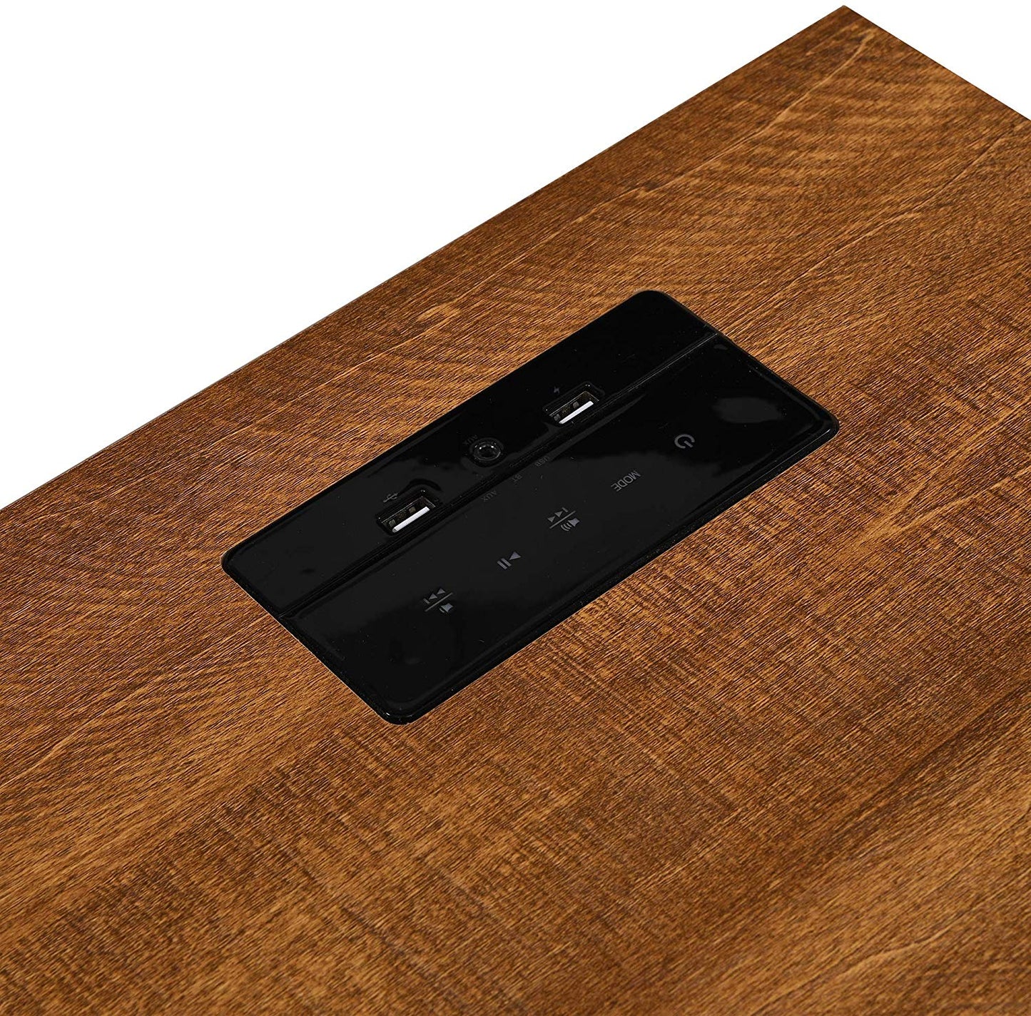 Bureau intelligent Zermatt avec haut-parleur Bluetooth/USB intégré et chargeur