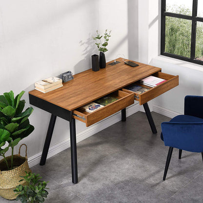 Bureau intelligent Zermatt avec haut-parleur Bluetooth/USB intégré et chargeur
