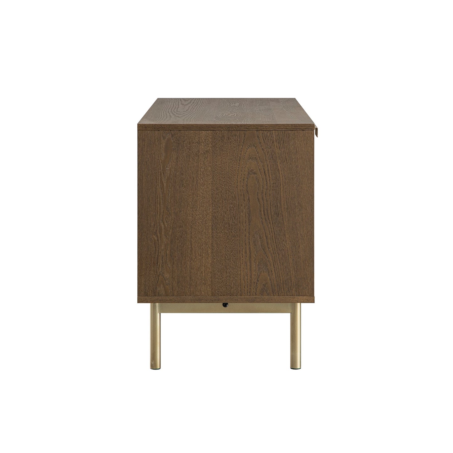 Meuble TV Richmond Ridged, frêne foncé