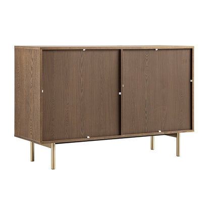 Commode large Richmond Ridged à 6 tiroirs, frêne foncé