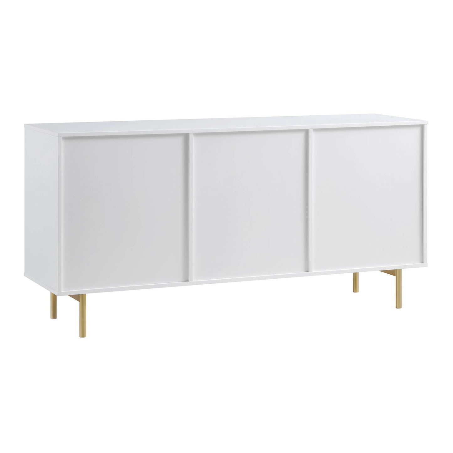 Buffet Richmond Ridged, grand format, blanc mat