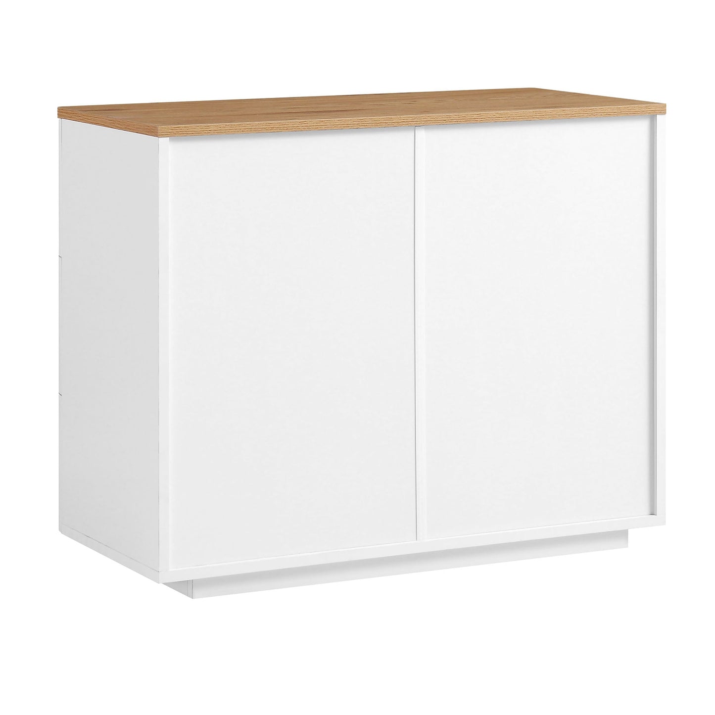 Commode 3 tiroirs à bords incurvés Agnes