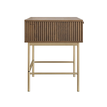 Coiffeuse Richmond Ridged, frêne foncé