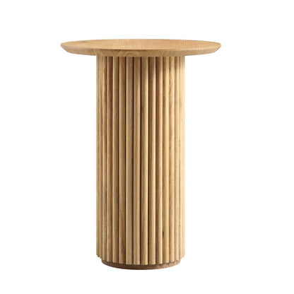 Table d'appoint ronde en chêne Maru, chêne