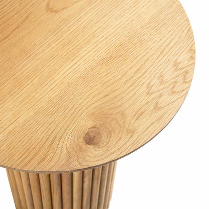 Table d'appoint ronde en chêne Maru, chêne