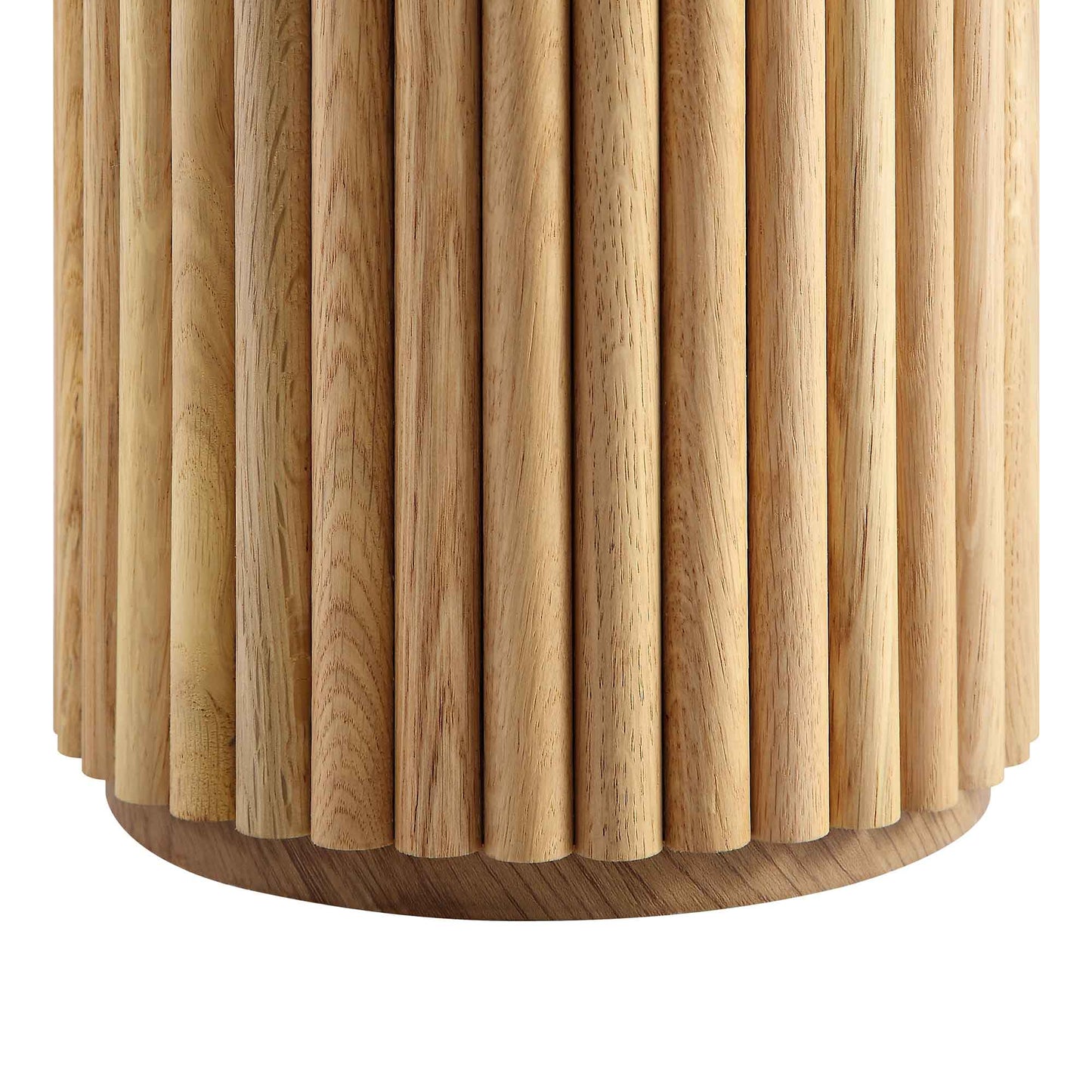 Table d'appoint ronde en chêne Maru, chêne