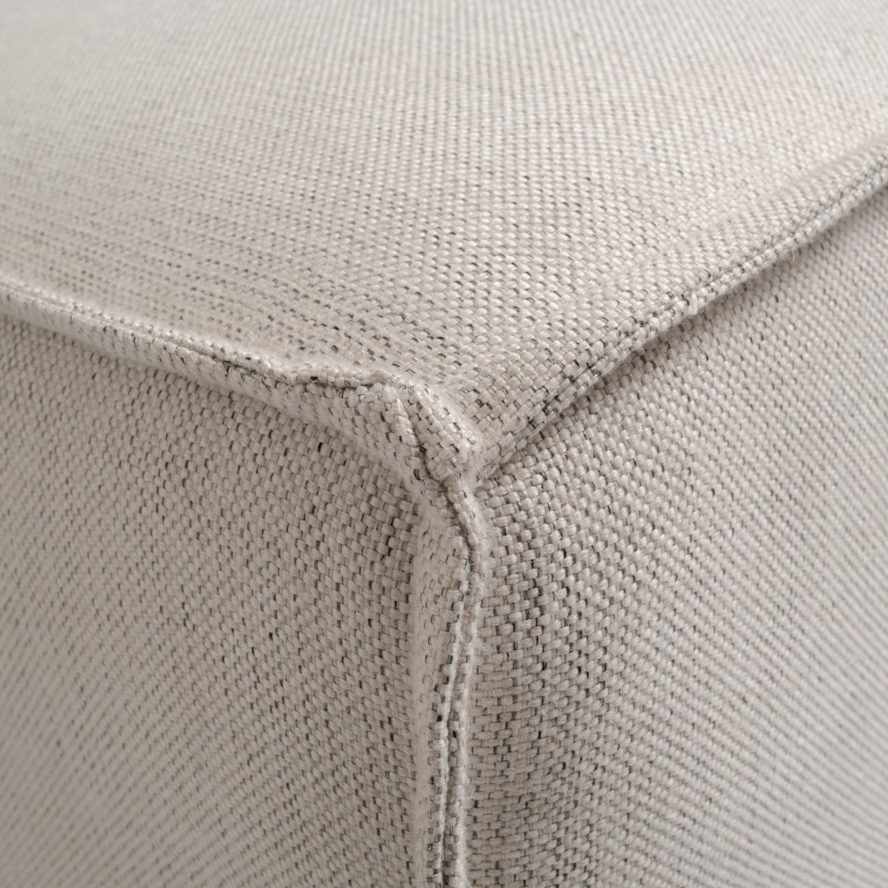Canapé sectionnel modulaire contemporain, chaise côté gauche avec accoudoir