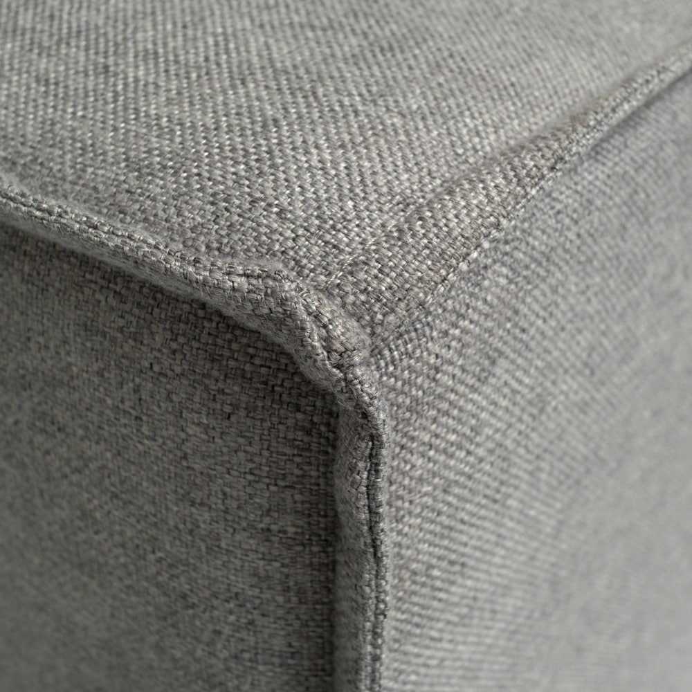 Canapé sectionnel modulaire contemporain, chaise côté gauche avec accoudoir