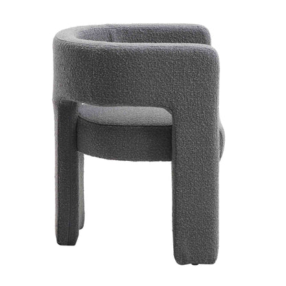 Chaise de salle à manger Greenwich Charcoal Boucle