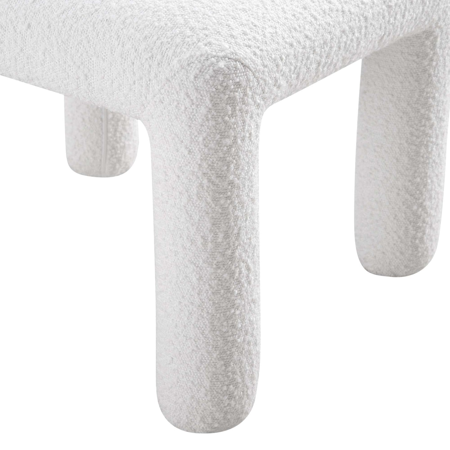 Chaise de salle à manger Libby White Boucle