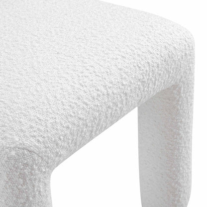 Chaise de salle à manger Libby White Boucle