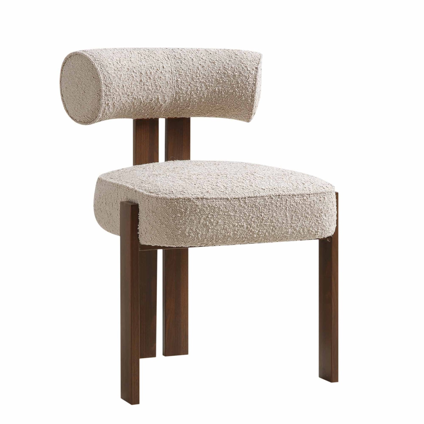 Chaise de salle à manger Ophelia Taupe Boucle