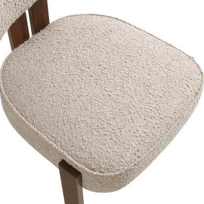 Chaise de salle à manger Ophelia Taupe Boucle