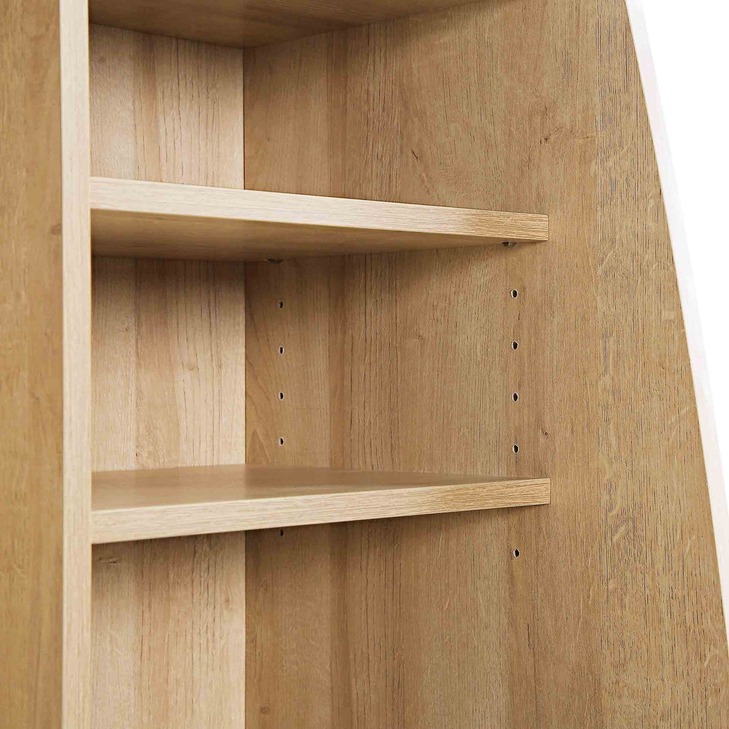 Armoire de cuisine en rotin tressé Frances, naturel