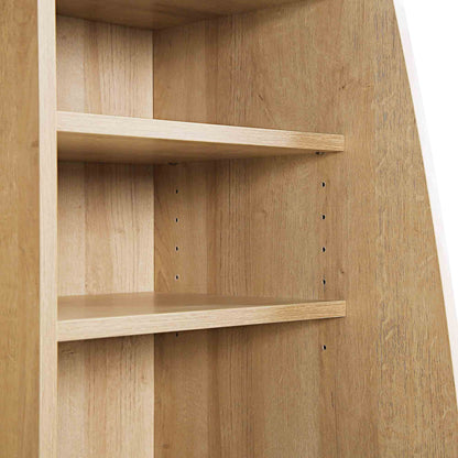 Armoire de cuisine en rotin tressé Frances, naturel