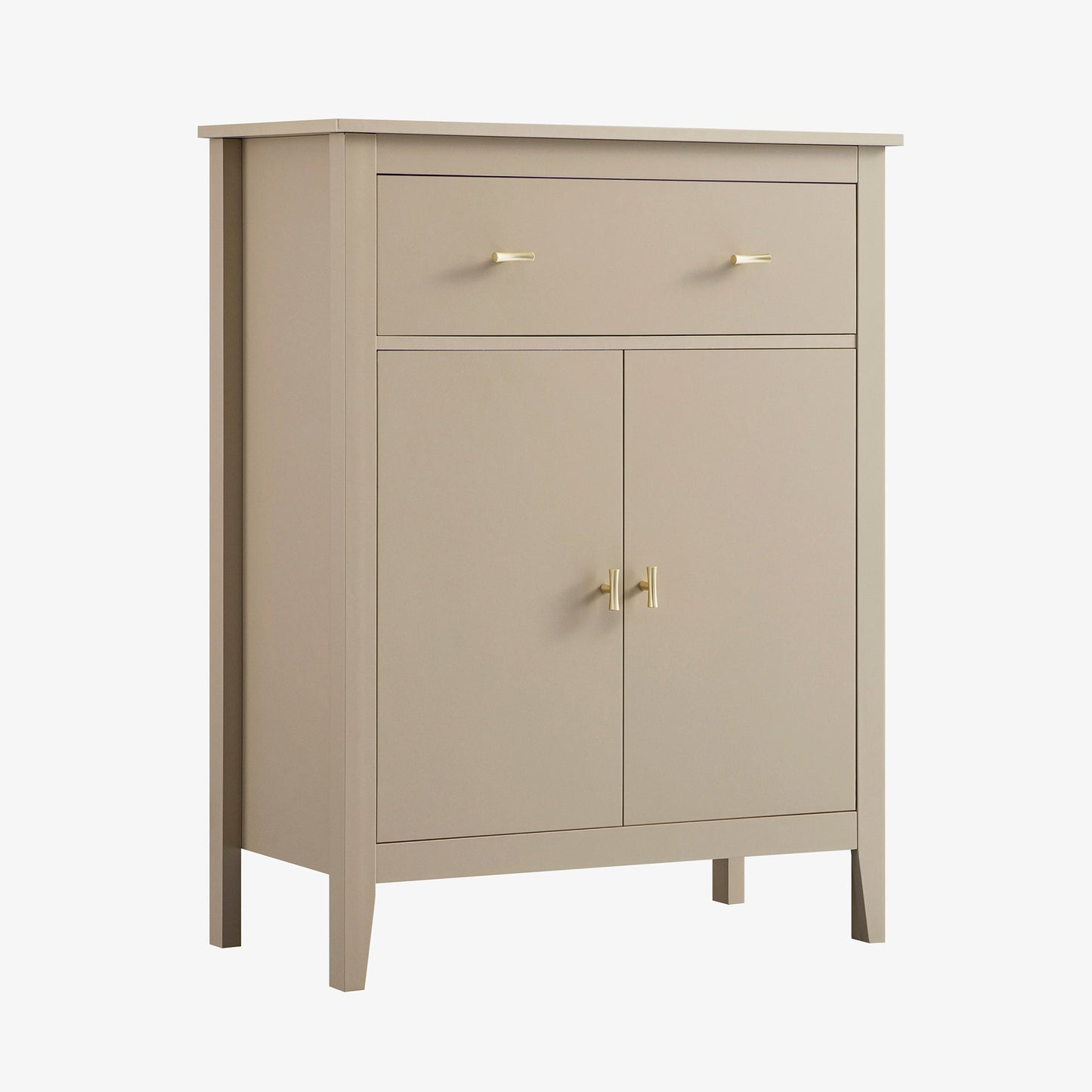 Petit buffet Oakham avec tiroir, gris foncé