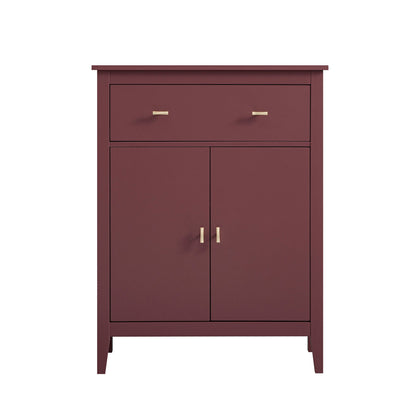 Petit buffet Oakham avec tiroir, merisier sauvage