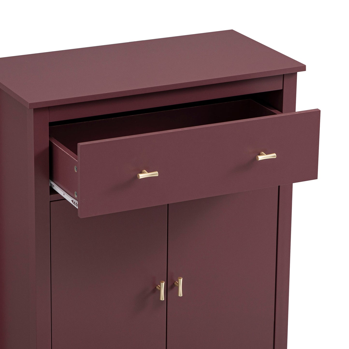 Petit buffet Oakham avec tiroir, merisier sauvage