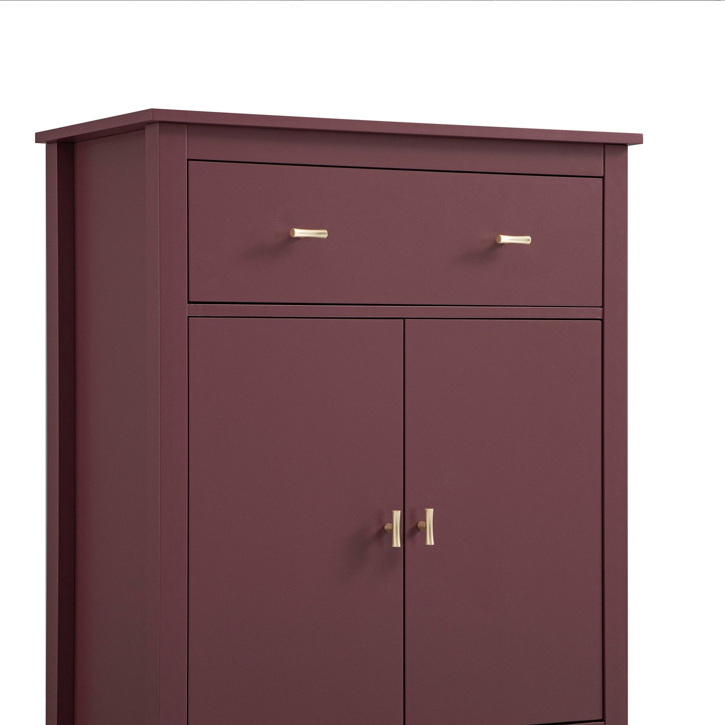 Petit buffet Oakham avec tiroir, merisier sauvage
