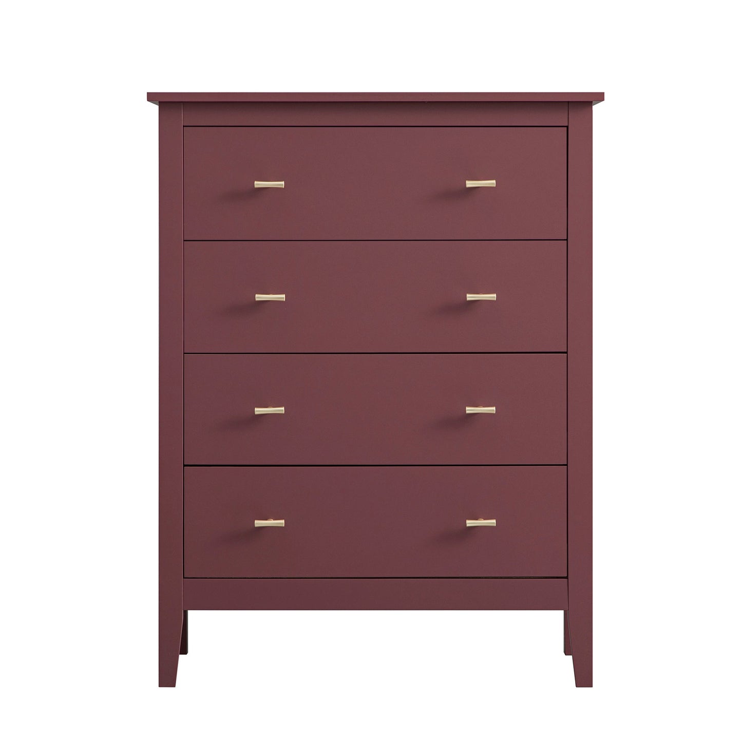 Commode 4 tiroirs Oakham, cerisier sauvage