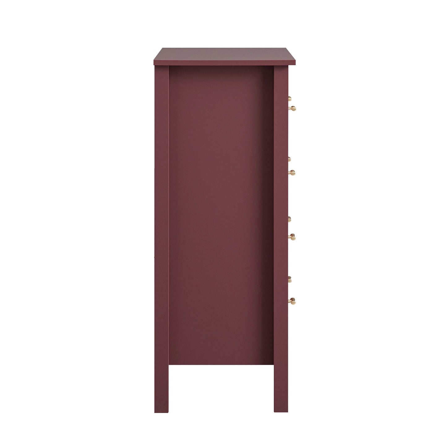 Commode 4 tiroirs Oakham, cerisier sauvage