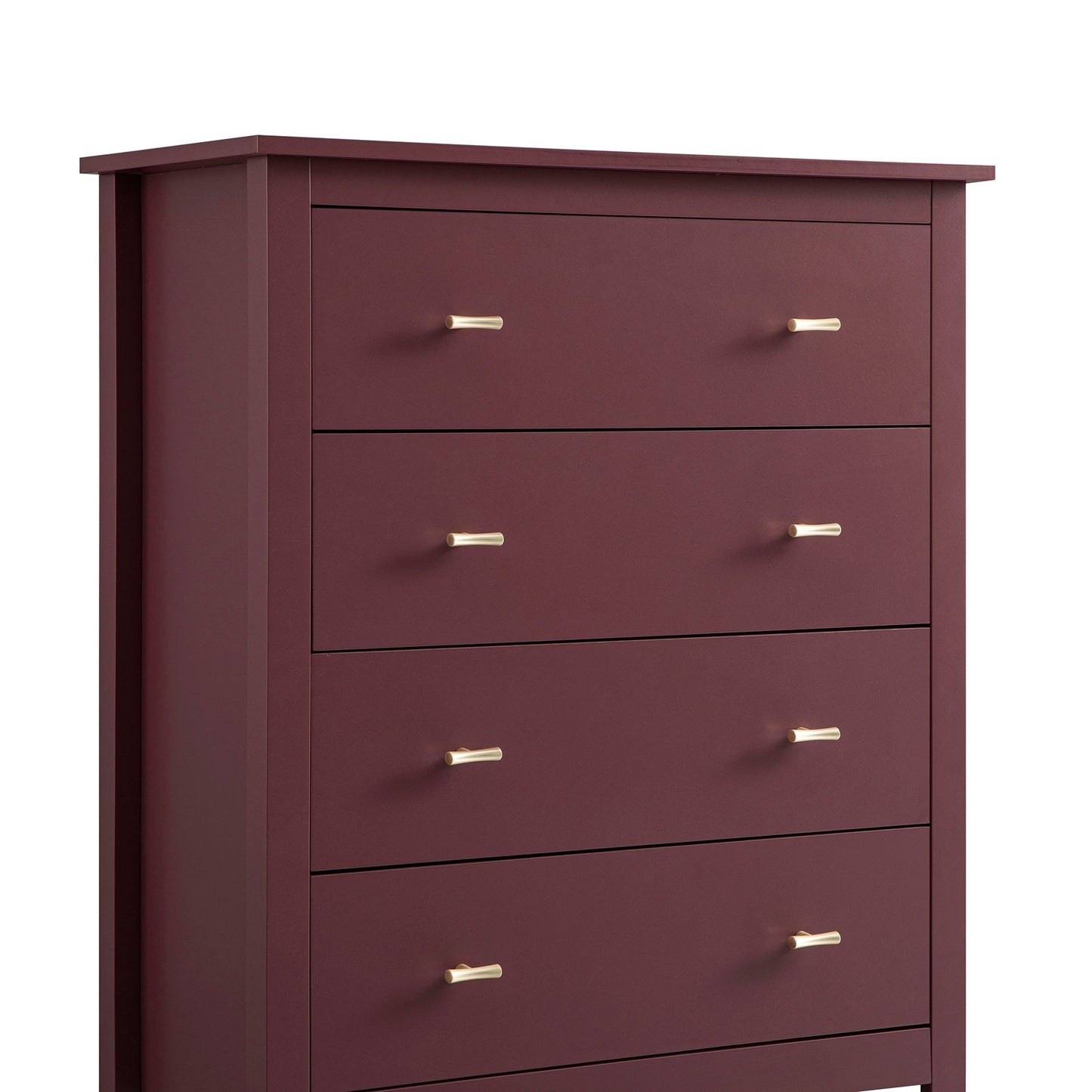 Commode 4 tiroirs Oakham, cerisier sauvage