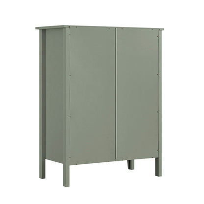 Commode 4 tiroirs Oakham, sauge du désert