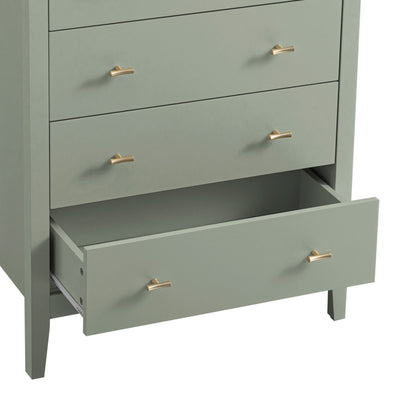 Commode 4 tiroirs Oakham, sauge du désert
