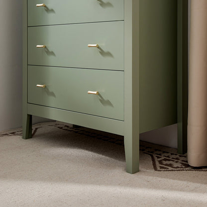 Commode 4 tiroirs Oakham, sauge du désert