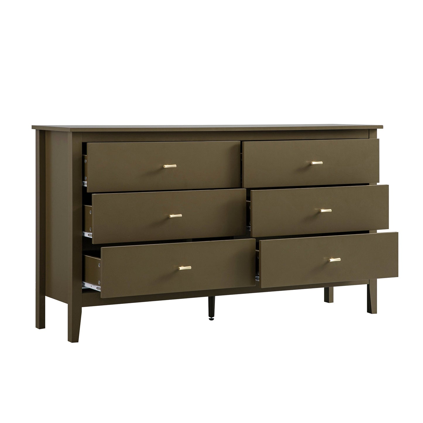 Commode 6 tiroirs Oakham, Olive Grove