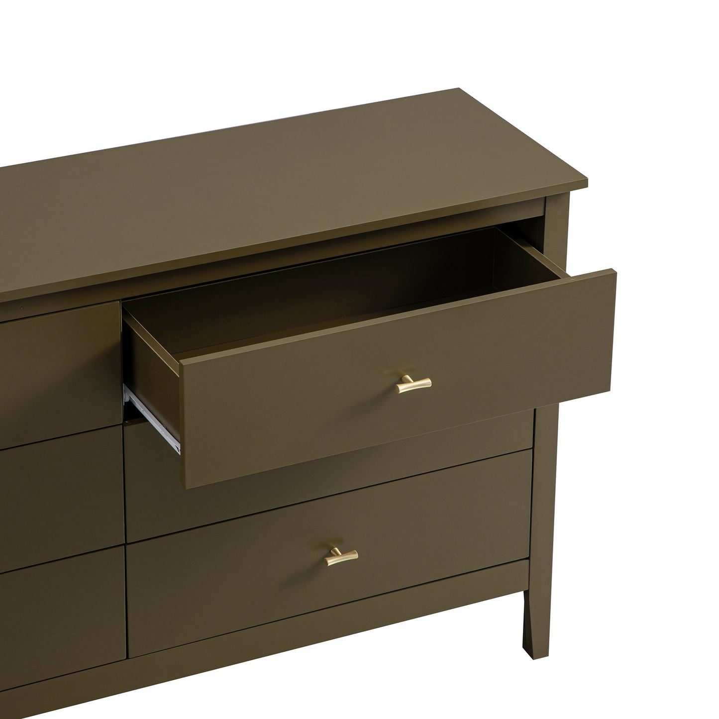 Commode 6 tiroirs Oakham, Olive Grove