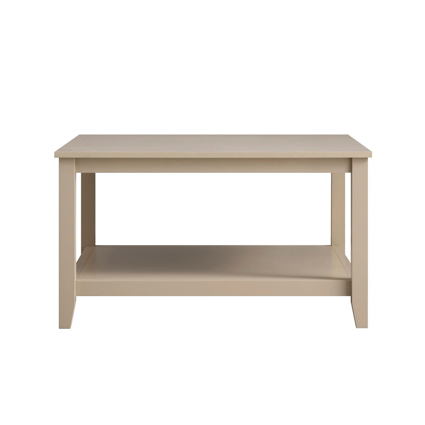 Table basse carrée Oakham 32, gris foncé