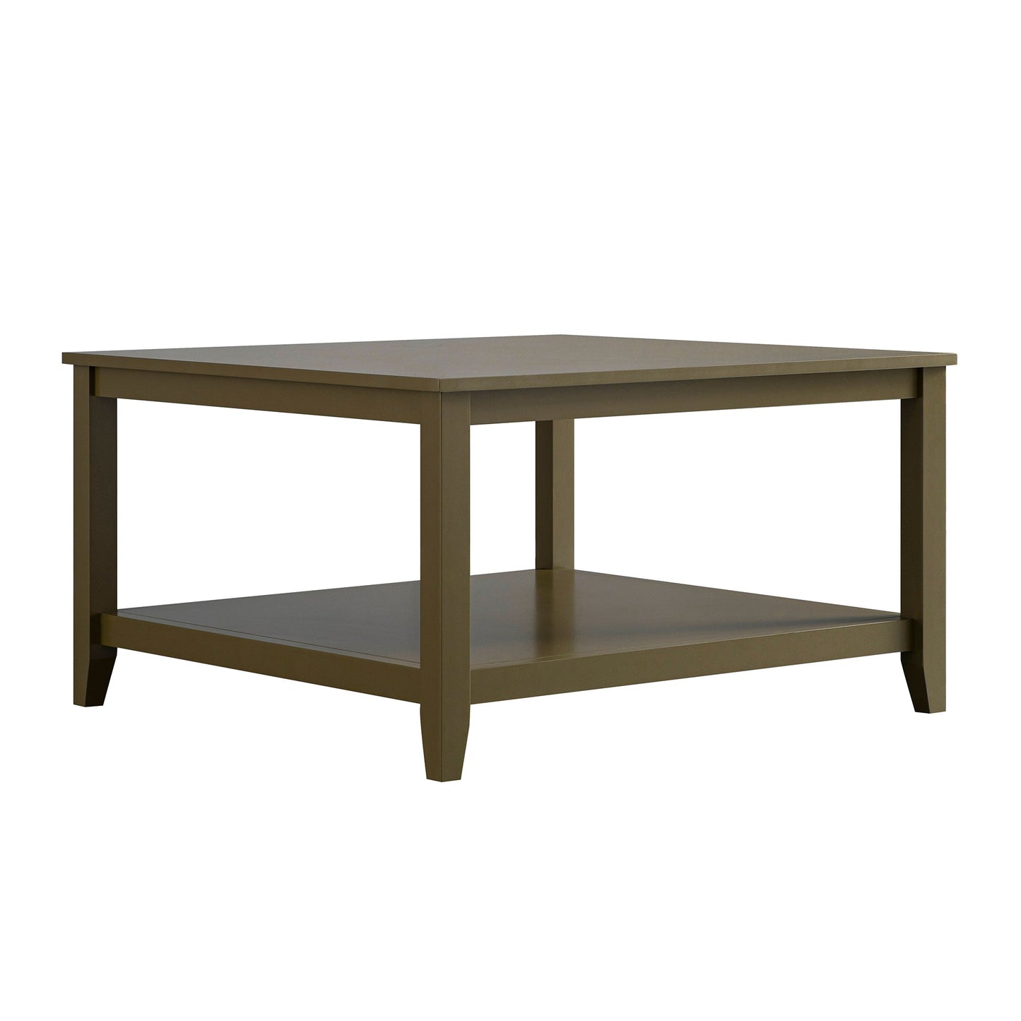 Table basse carrée Oakham 32, Olive Grove