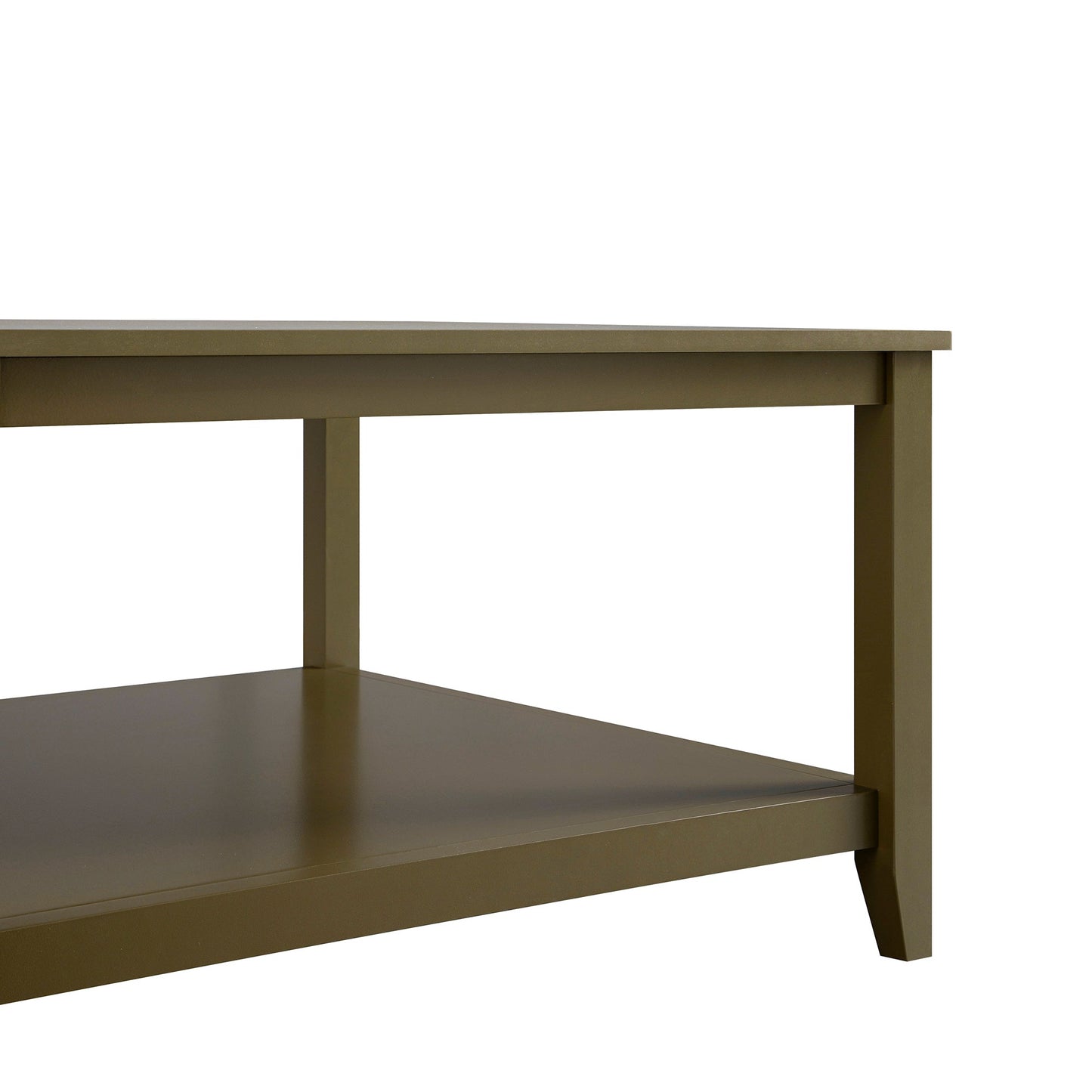 Table basse carrée Oakham 32, Olive Grove