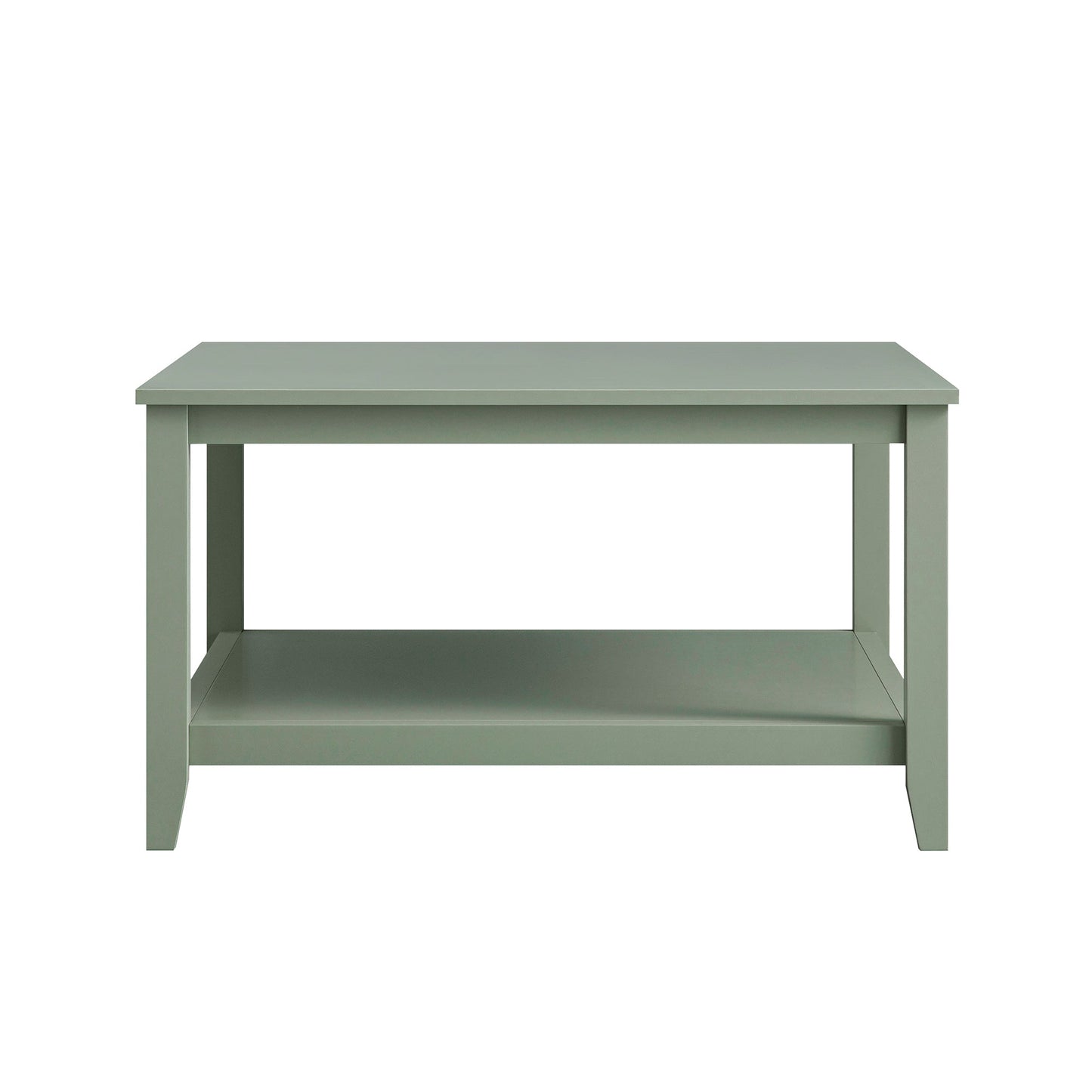 Table basse carrée Oakham 32, sauge du désert