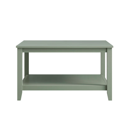 Table basse carrée Oakham 32, sauge du désert