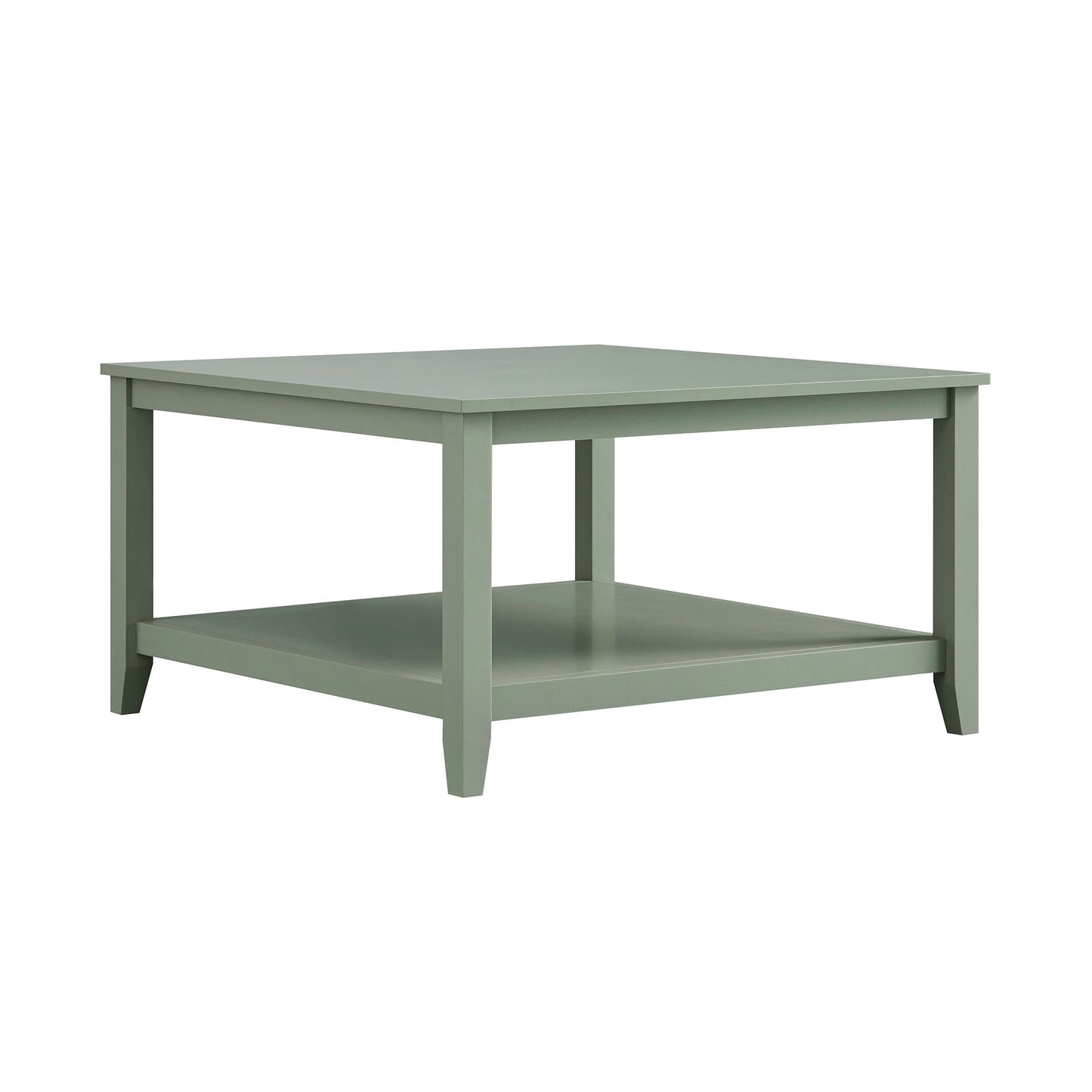 Table basse carrée Oakham 32, sauge du désert