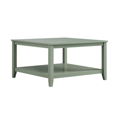 Table basse carrée Oakham 32, sauge du désert