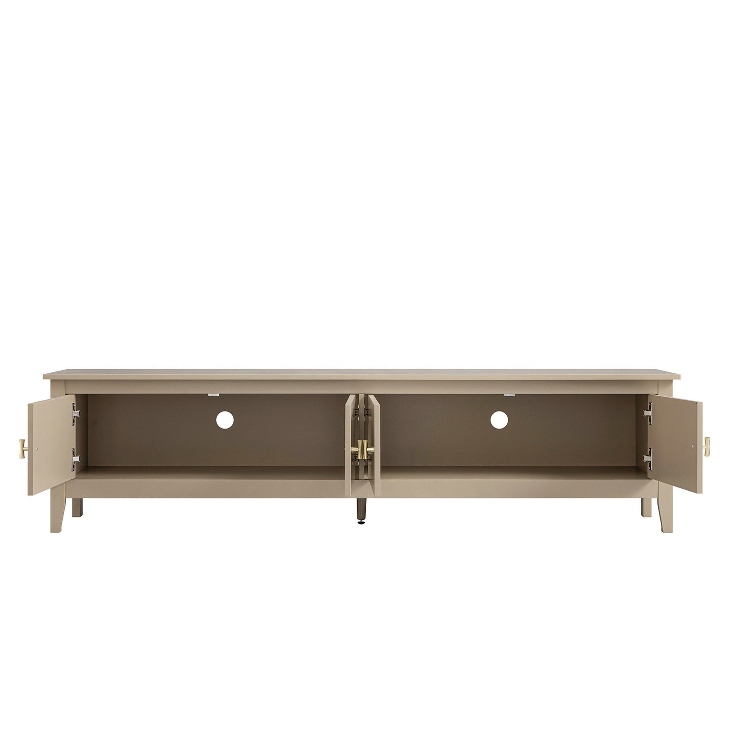Meuble multimédia Oakham 70 Wide, gris foncé