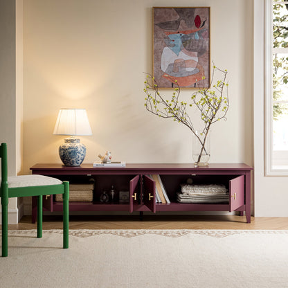 Meuble multimédia Oakham 70 Wide, cerisier sauvage