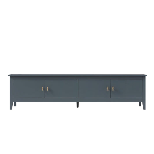 Meuble multimédia Oakham 70 Wide, bleu orageux