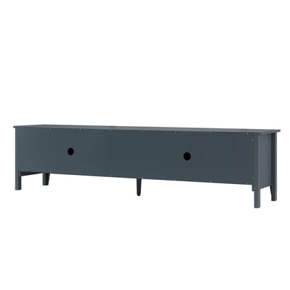 Meuble multimédia Oakham 70 Wide, bleu orageux