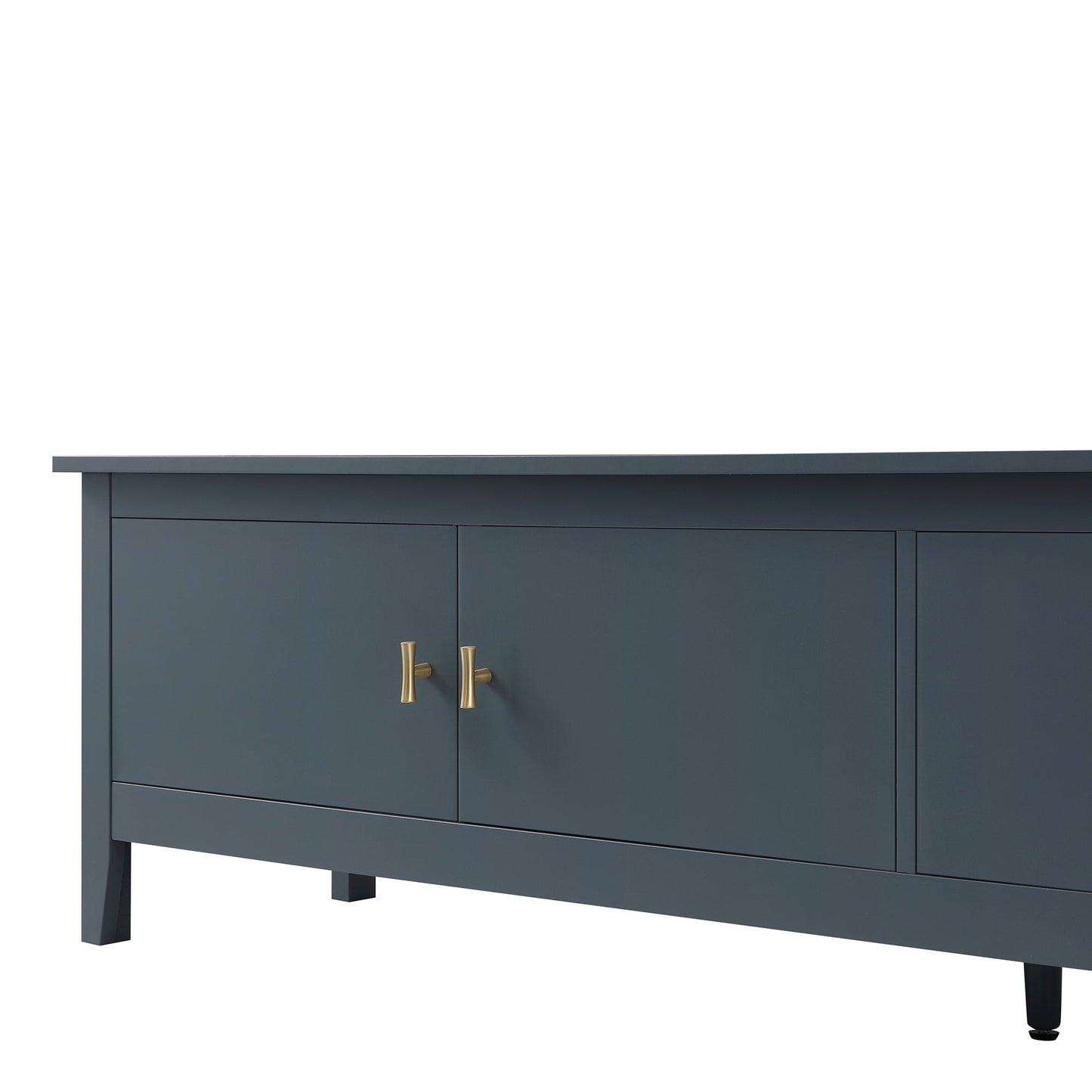 Meuble multimédia Oakham 70 Wide, bleu orageux