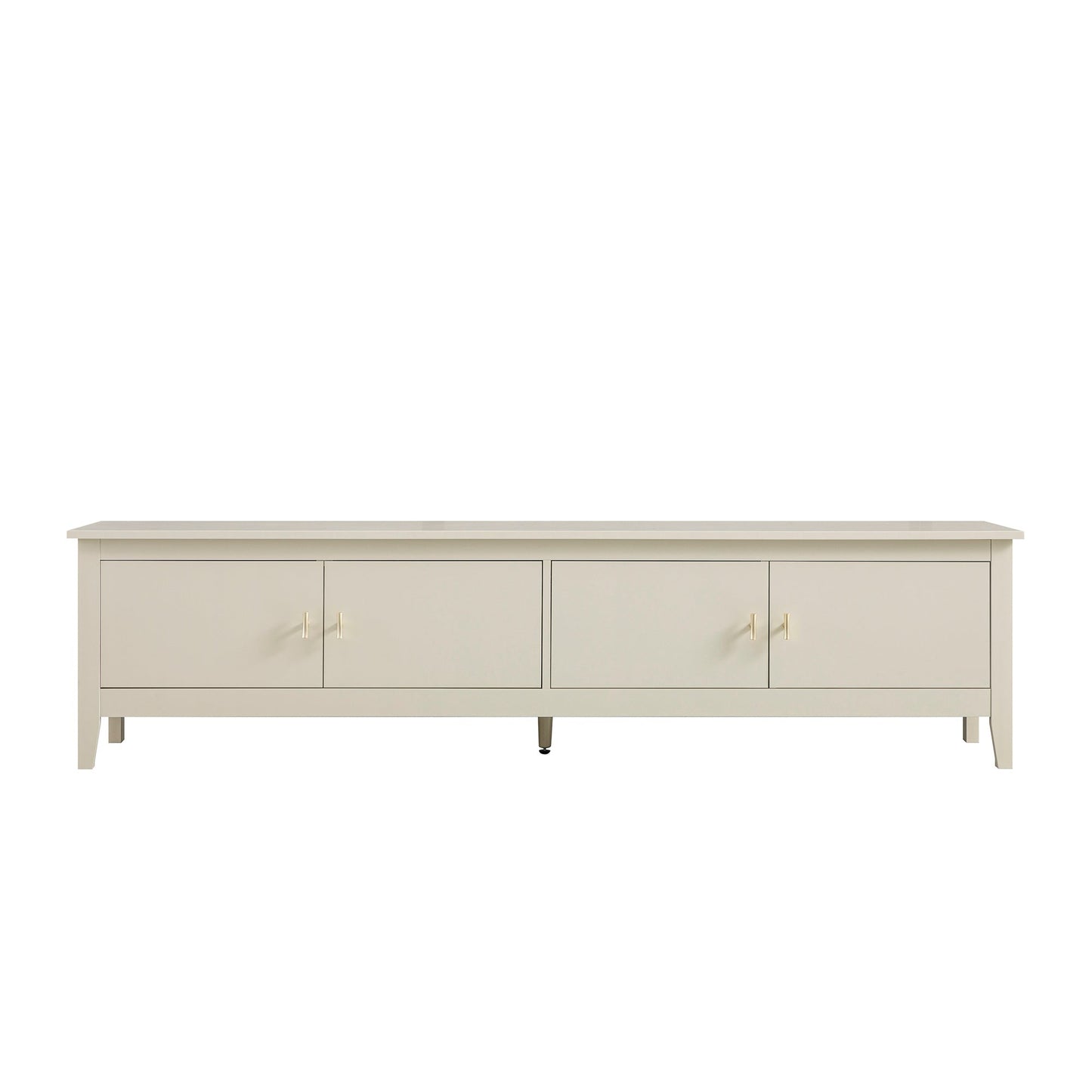 Meuble multimédia Oakham 70 Wide, blanc ombré