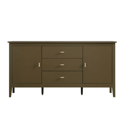 Buffet large avec tiroirs Oakham, Olive Grove